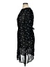 Monsoon 100% Viscose Black Cocktail Dress Size 14 - photo 5