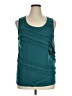 Coldwater Creek Teal Sleeveless Blouse Size 1X - photo 1