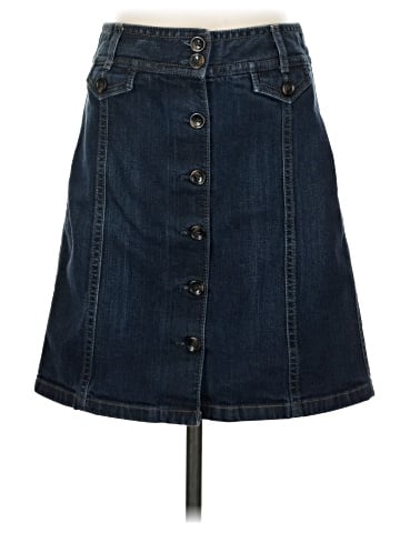 Ann Taylor Denim Skirt (view 1)