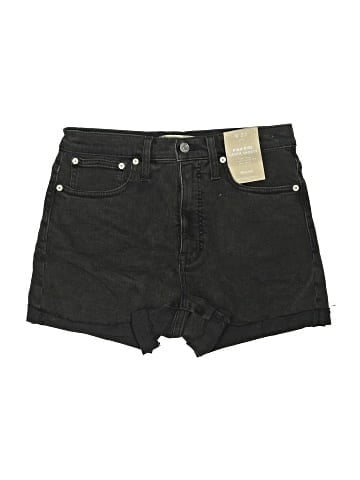 Madewell High-Rise Denim Shorts in Lunar Wash (view 1)