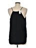 Ann Taylor LOFT Outlet 100% Polyester Black Sleeveless Top Size M - photo 2
