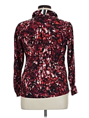 NY Collection Long Sleeve Blouse (view 2)