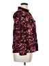 NY Collection Floral Burgundy Long Sleeve Blouse Size XL (petite) - photo 4