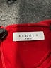 Sandro Solid Burgundy Casual Dress Size XS (estimated) - photo 7