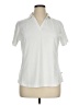 Lady Hagen 100% Polyester Ivory Short Sleeve Blouse Size XL - photo 1