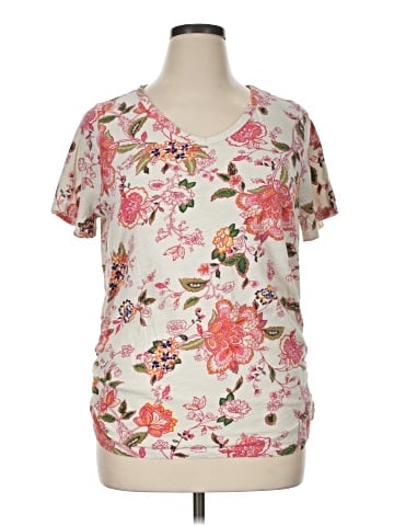 Lane Bryant Short Sleeve Blouse (view 1)