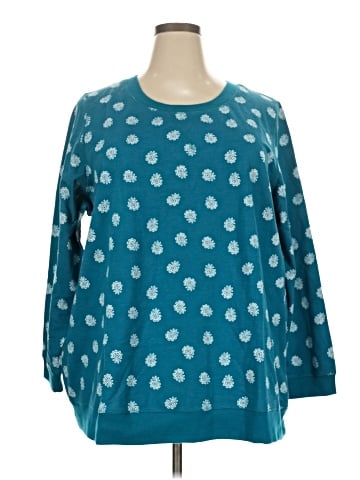 Woman Within Pullover Sweater (view 1)