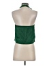 H&M 100% Polyester Green Sleeveless Blouse Size S - photo 2