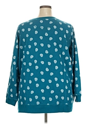 Woman Within Pullover Sweater (view 2)