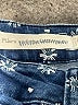Pilcro and the Letterpress Polka Dots Blue Jeans Size 28 waist - photo 6
