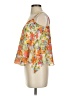 Jenny Han 100% Polyester Orange Green Sleeveless Blouse Size XS - photo 5