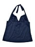 J.Crew Solid Blue Swimsuit Top Size L - photo 1