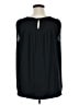 Ann Taylor LOFT Solid Black Sleeveless Blouse Size XL - photo 2
