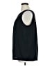 Ann Taylor LOFT Solid Black Sleeveless Blouse Size XL - photo 5