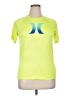 Hurley 100% Polyester Yellow Short Sleeve Top Size XL - photo 1