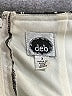 Deb 100% Polyester Ivory Cocktail Dress Size 3 - photo 7