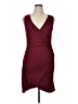 Unbranded 100% Polyester Burgundy Cocktail Dress Size XL - photo 1