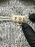 Pol 100% Polyester Tweed Gray Pullover Sweater Size S - photo 7