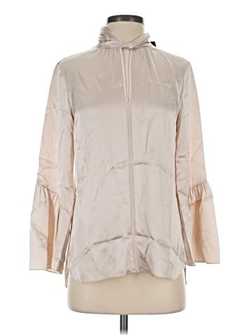 Elie Tahari 3/4 Sleeve Silk Top (view 1)