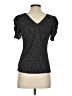 Express Black Short Sleeve Top Size S - photo 2