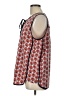 Pleione 100% Polyester Red Sleeveless Blouse Size L - photo 5