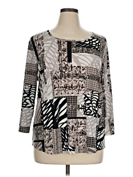 Easywear By Chico's 3/4 Sleeve Top