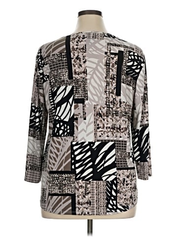 Easywear by Chico's 3/4 Sleeve Top (view 2)