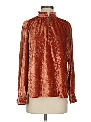 By Anthropologie Long Sleeve Blouse (view 1)