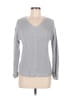 Charter Club 100% Cotton Gray Pullover Sweater Size M - photo 1