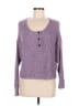 American Eagle Outfitters Tweed Purple Pullover Sweater Size M - photo 1