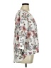 Weston 100% Polyester Floral Ivory 3/4 Sleeve Blouse Size XL - photo 4