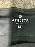 Athleta Solid Black Athletic Shorts Size S (tall) - photo 3