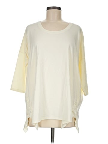 Garnet Hill 3/4 Sleeve T-Shirt (view 1)