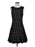 Mystree Chevron-herringbone Black Cocktail Dress Size S - photo 1