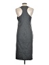 dip Solid Gray Casual Dress Size L - photo 2