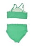 Gap Solid Green Two Piece Swimsuit Size 8 - photo 2