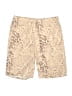 K Too Animal Print Tan Shorts Size L - photo 1