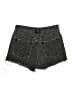 H&M Hearts Black Denim Shorts Size 6 - photo 2