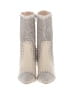 Azalea Wang Ivory Ankle Boots Size 7 1/2 - photo 2
