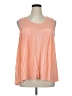 a.n.a. A New Approach 100% Polyester Orange Sleeveless Blouse Size XL - photo 1