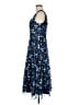 Xscape 100% Polyester Floral Blue Cocktail Dress Size 8 - photo 5