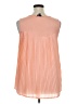 a.n.a. A New Approach 100% Polyester Orange Sleeveless Blouse Size XL - photo 2