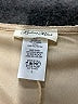 Brittany Black Tan Short Sleeve Blouse Size L - photo 7