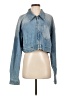Q2 100% Cotton Blue Denim Jacket Size S - photo 1