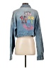 Q2 100% Cotton Blue Denim Jacket Size S - photo 2