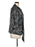Elementz 100% Polyester Animal Print Black 3/4 Sleeve Blouse Size 1X - photo 4