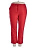 Talbots Red Linen Pants Size 18 - photo 1