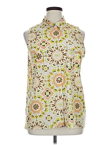 Ann Taylor Factory Sleeveless Blouse (view 1)
