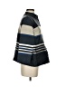 Lafayette 148 New York Stripes Blue Track Jacket Size S - photo 4