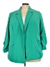 Skies Are Blue Green Blazer Size 3X - photo 1
